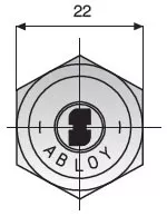лицо цилиндра ABLOY