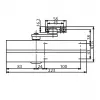 Assa Abloy DC 200---9005  black/ доводчик для внутр и наружн дверей с весом до 80кг   : купить в Москве