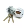 CY 001 T  chrome / цилиндр ключ+поворотная кнопка   : купить в Москве