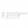 Assa Abloy DC 340 (DC240)/120500  silver/ доводчик для внутр и наружн дверей с весом до 120   : купить в Москве
