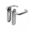 ASSA ABLOY AHW700UUBL / пара ручек дверных 40-60 72 BL+BL: купить в Москве