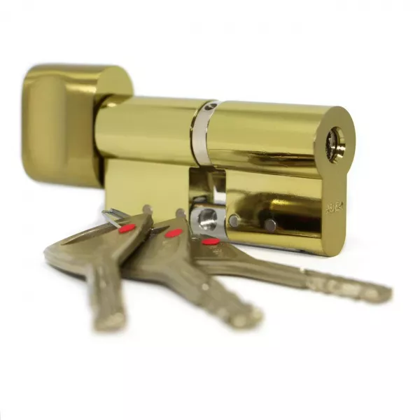 CY 323 T  bright brass/ цилиндр ключ+поворотная кнопка   : купить в Москве