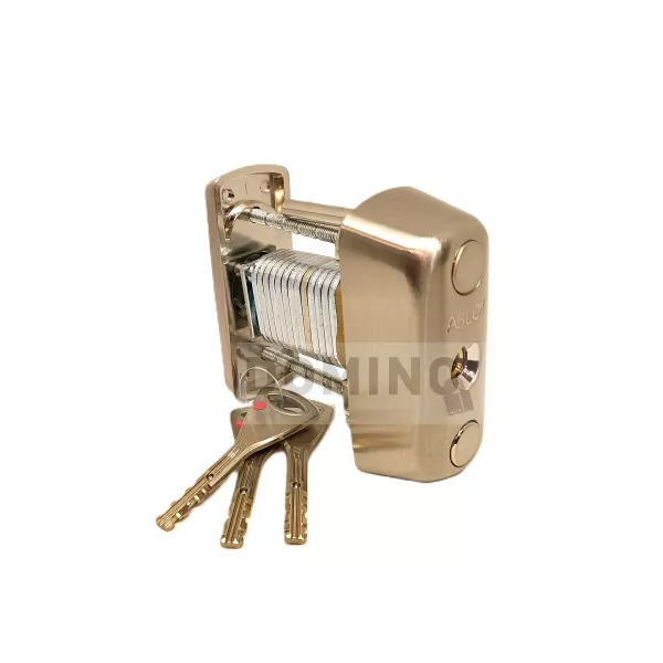 CY 063 T  brushed nickel/ цилиндр односторонний (профильные двери)   : купить в Москве