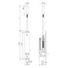 Assa Abloy AAA421 / шпингалет автоматический : купить в Москве