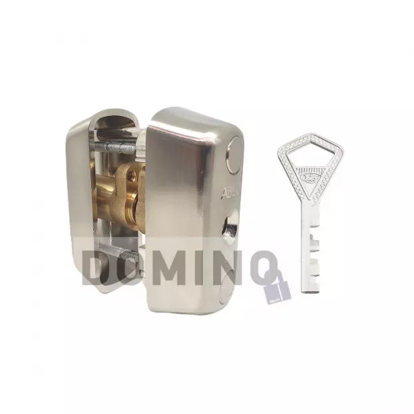 CY 065 C  brushed nickel/ цилиндр ключ+ключ (профильные двери)   : купить в Москве