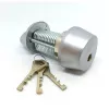 CY 001 C  satin chrome/ цилиндр ключ+поворотная кнопка   : купить в Москве