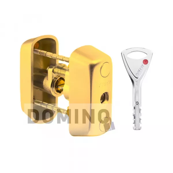 CY 065 T  satin brass/ цилиндр ключ+ключ (профильные двери)   : купить в Москве