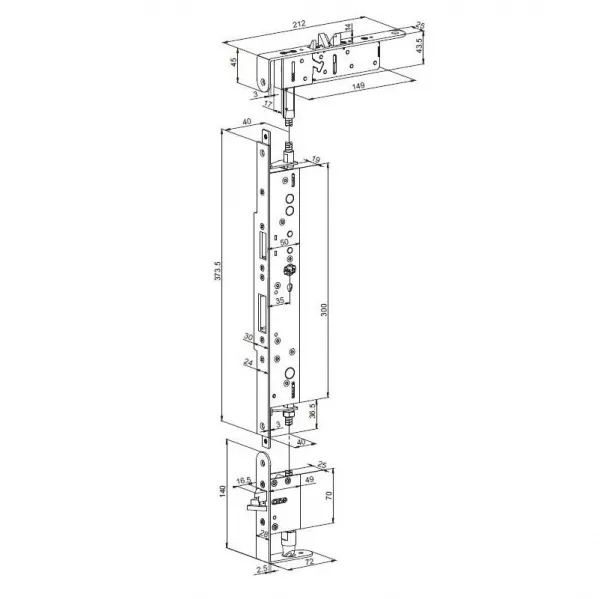 ABLOY PE 923 (PE941+LE935+LE945 )  / доп.устройство для экстренного и запасного выходов   : купить в Москве