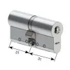 CY 322 N  chrome satin/ цилиндр ключ+ключ   : купить в Москве