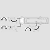 Assa Abloy DC 135---EV1 со скользящей тягой  silver/ доводчик для внутренних дверей с макс весом 60 : купить в Москве