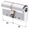 CY 332 N  satin chrome/ цилиндр ключ+ключ   : купить в Москве