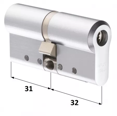 CY 332 N  satin chrome/ цилиндр ключ+ключ   : купить в Москве