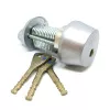 CY 001 N  satin chrome/ цилиндр ключ+поворотная кнопка   : купить в Москве