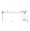 Assa Abloy DC 200---9005  black/ доводчик для внутр и наружн дверей с весом до 80кг   : купить в Москве